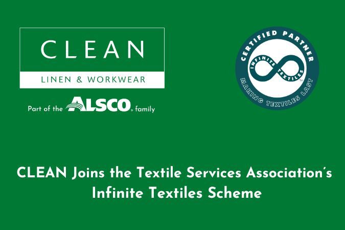 CLEAN joins the Textile Services Association’s (TSA) Infinite Textiles? Scheme - Giving Linens a Second Life - News - CLEAN Services