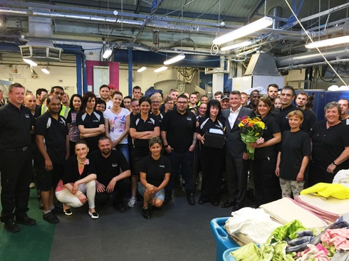 Congratulations and thank you to Anna Woods for 45 years' service - News - CLEAN Services